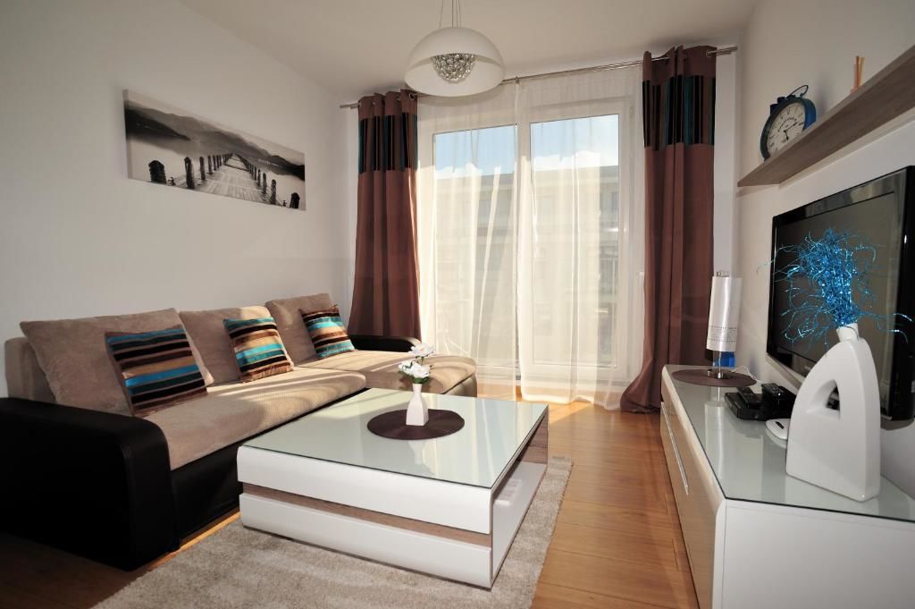 Апартаменты Apartamenty Kołobrzeg Osiedle Polanki Колобжег-42